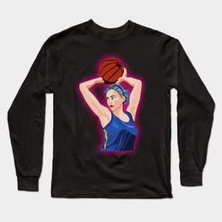 Women's Basketball Long Sleeve T-Shirt